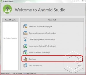 Android Studio SDK Ayarı 1