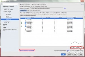 Android Studio SDK Ayarı 4